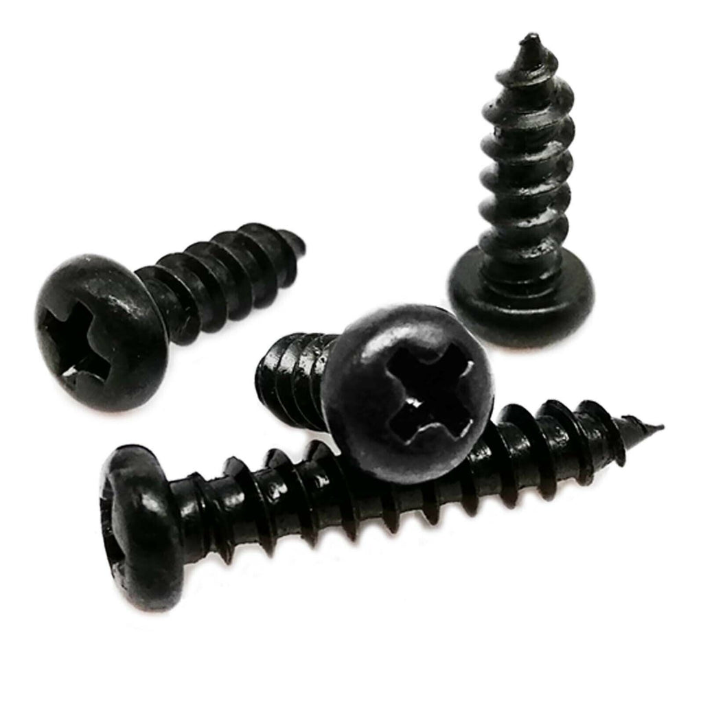 1350pcs M1.4-M3 Black Phillips Pan Round Head Self-tapping Wood Screw Set Kit