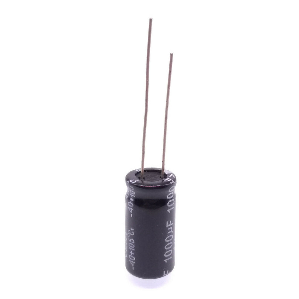 50pcs Electrolytic Capacitors 1000uF 1000mfd 16V +105℃ Radial 8 x 16mm