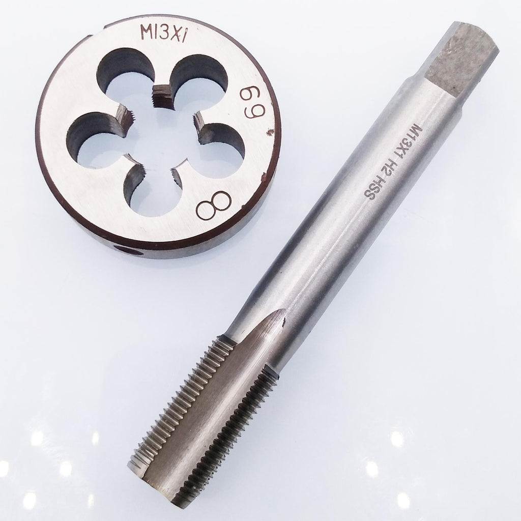 US Stock HSS M13 x 1mm Tap & M13 x 1.0mm Die Metric Thread Right Hand