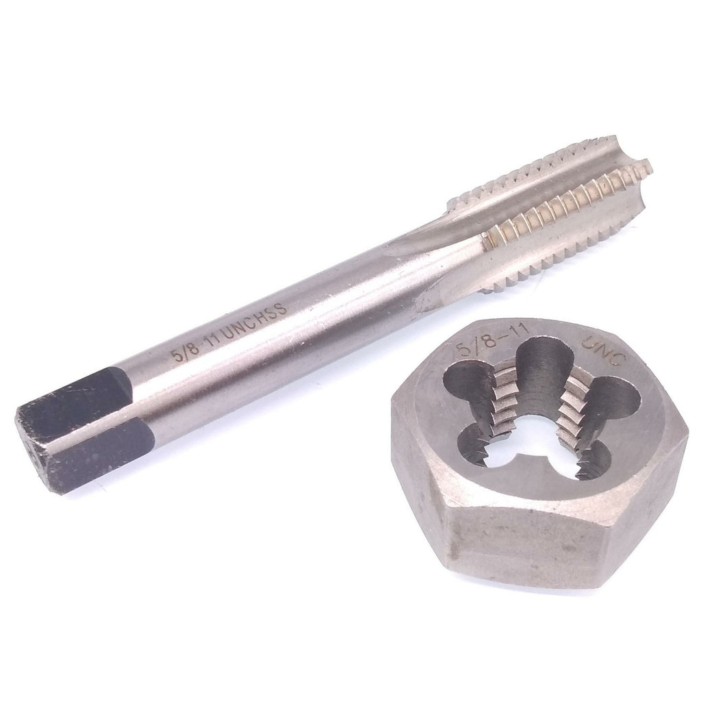 AU Stock HSS 5/8-11 Tap & 5/8-11 Hexagon Die Thread Right Hand Set
