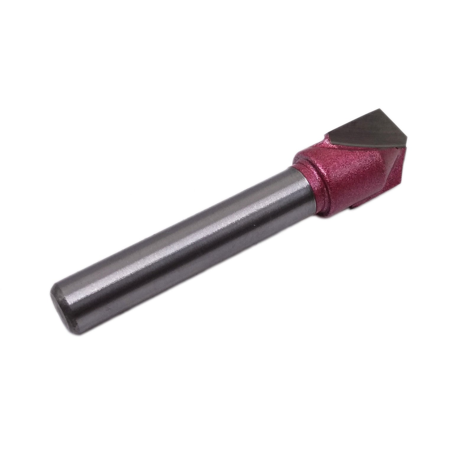US Stock 3D 120 Degree Router End Mill Engraving V Groove Bit 6x10mm 2V610120