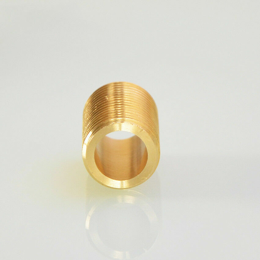 1/2" Male Fully Thread Brass Running Nipple Joint Fittings Connector 100mm
