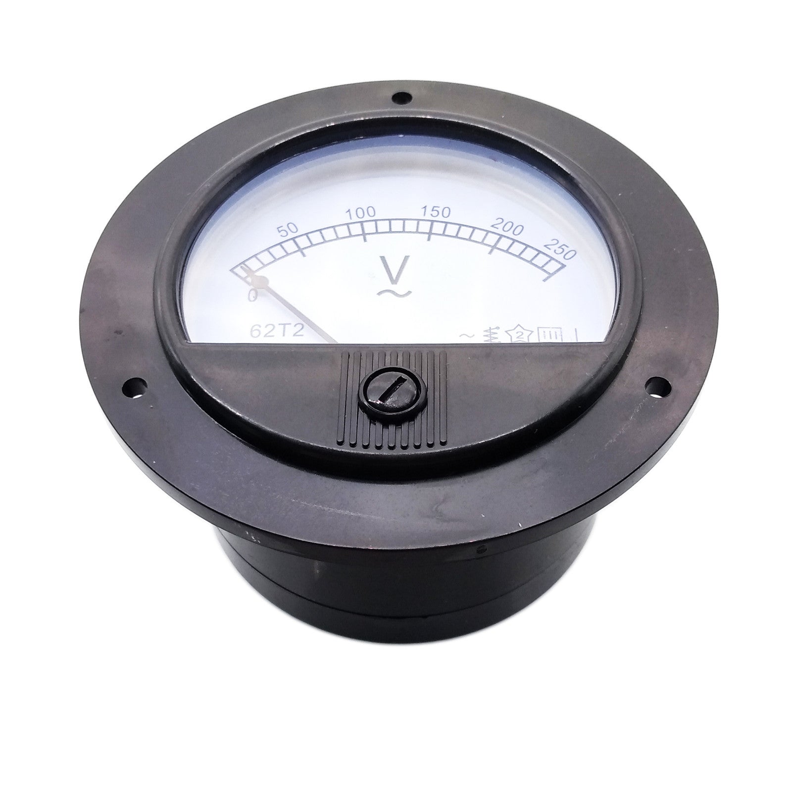 AC 0 ~ 250V Round Analog Volt Pointer Needle Panel Meter Voltmeter