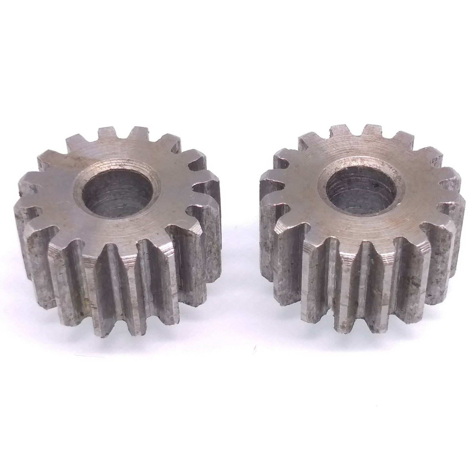 2pcs 1 Mod 17T Spur Gear 45# Steel Motor Pinion Gear Thickness 10mm
