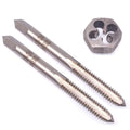 HSS 12-24 Taper & Plug Tap & 12-24 Hexagon Die Thread Right Hand Set