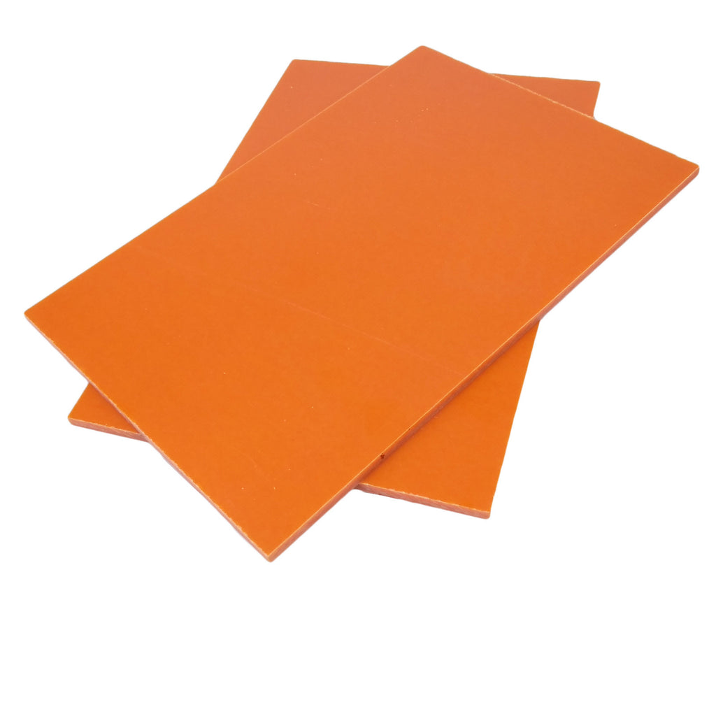 5pcs Red Bakelite Phenolic Resin Flat Plate Sheet PCB 3 ±10% x 100 x 150mm