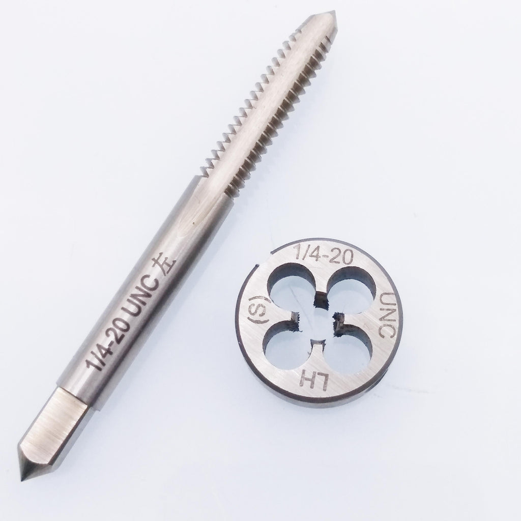 AU Stock HSS 1/4-20 UNC Tap Left Hand &  1/4-20 UNC Die Left Hand
