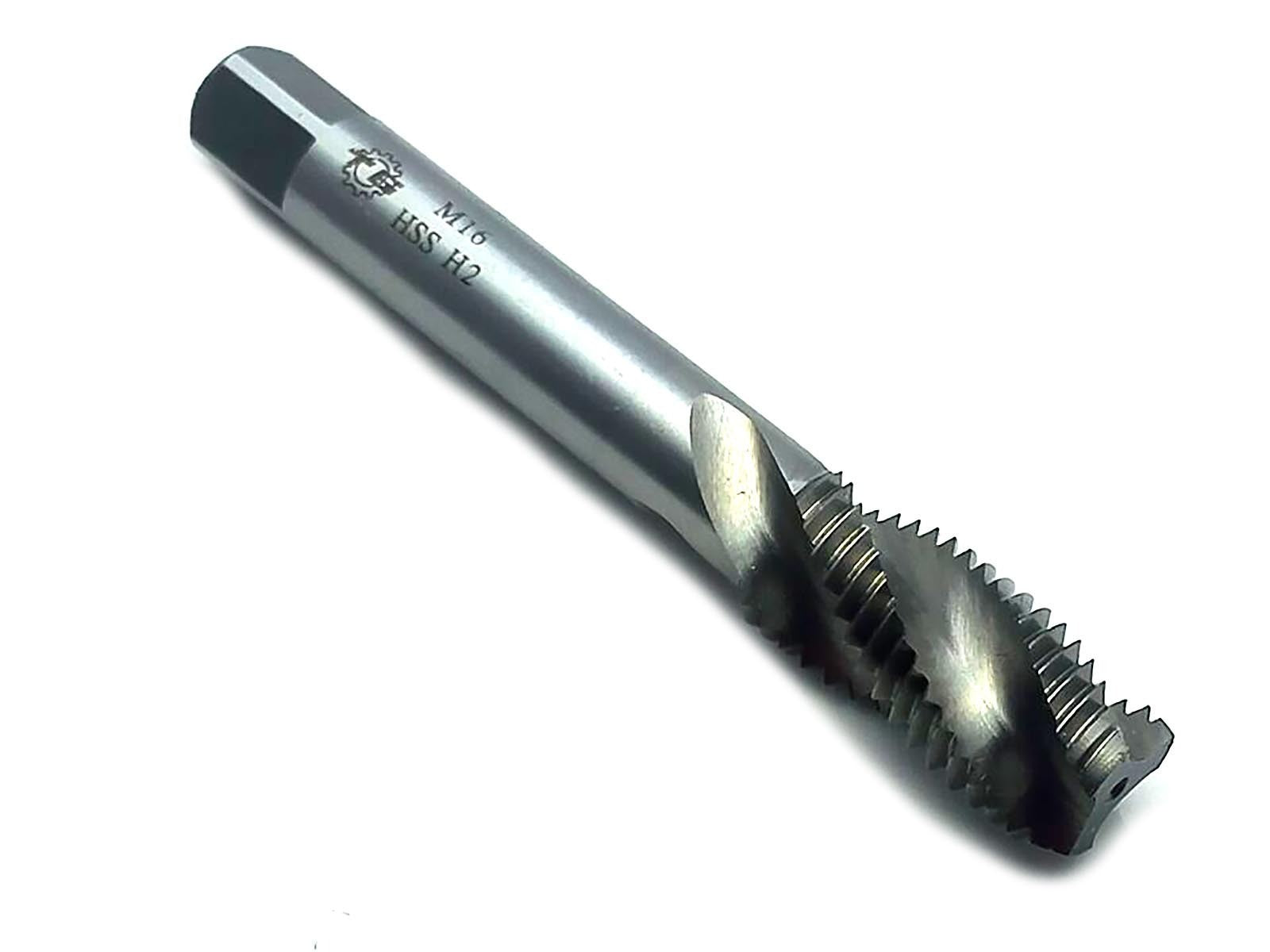 AU Stock HSS 16mm x 2 Metric Spiral Tap Right Hand Thread M16 x 2mm Pitch