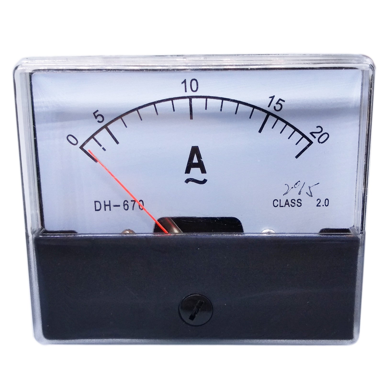 US Stock Analog Panel AMP Current Meter Gauge DH670 20A AC & Current Transformer