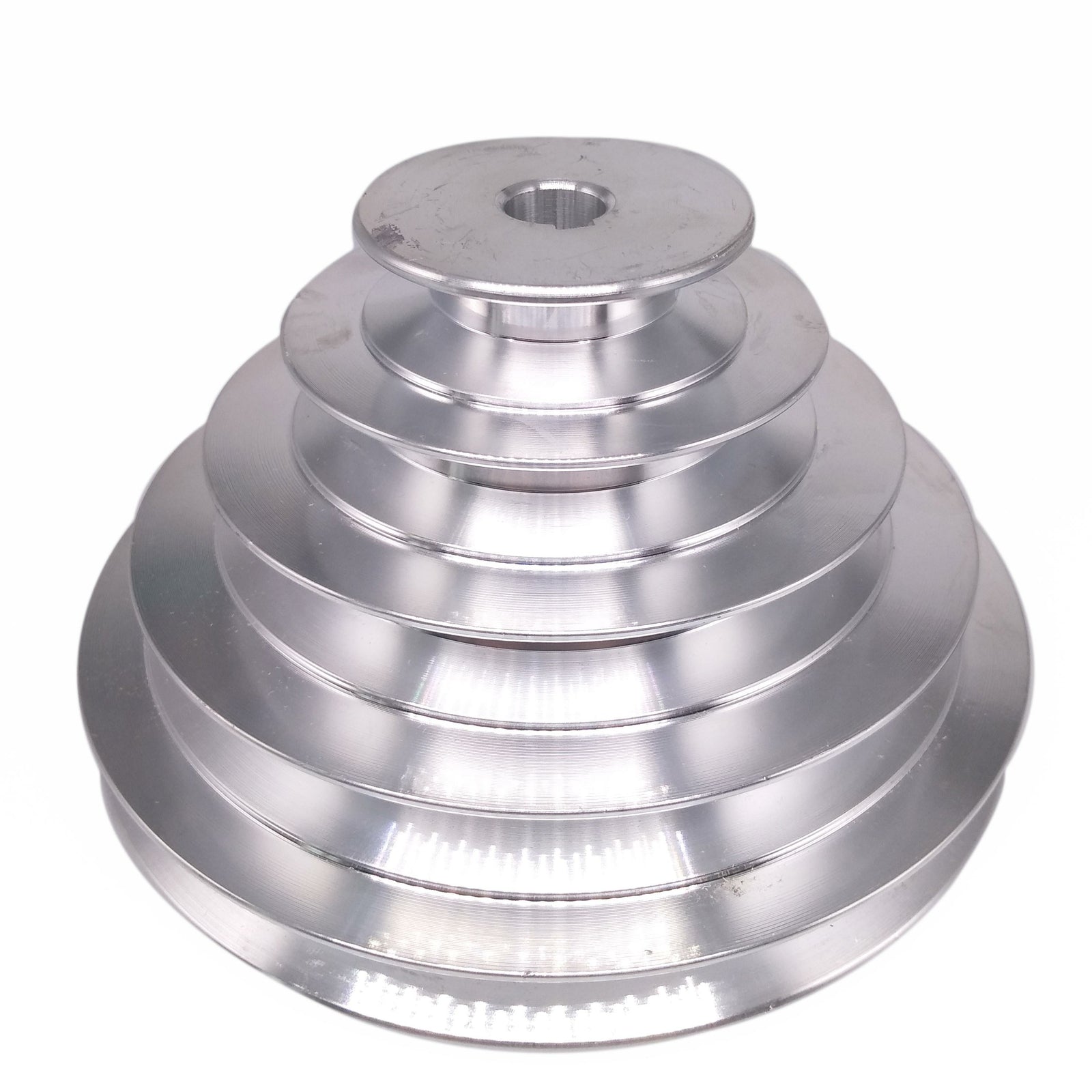 14mm Bore 5 Step A Type V-Belt Pagoda Pulley Belt Outter Dia 54-150mm