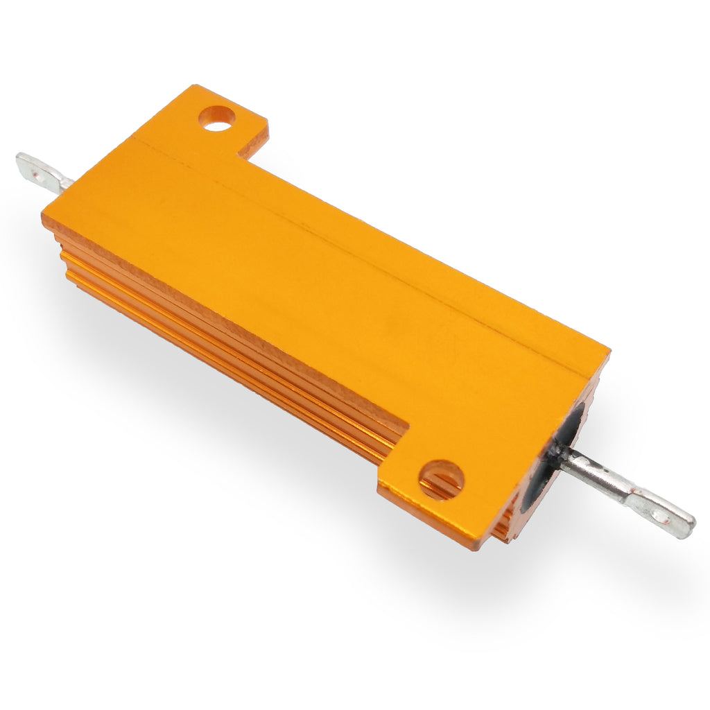 AU Stock 4pcs 2 ohm 2 50W Watt Aluminum Housed Metal Case Wirewound Resistors