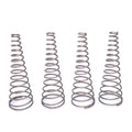 4pcs Wire dia 1.2mm Steel Coil Conical Helical Compression Spring Length 100mm
