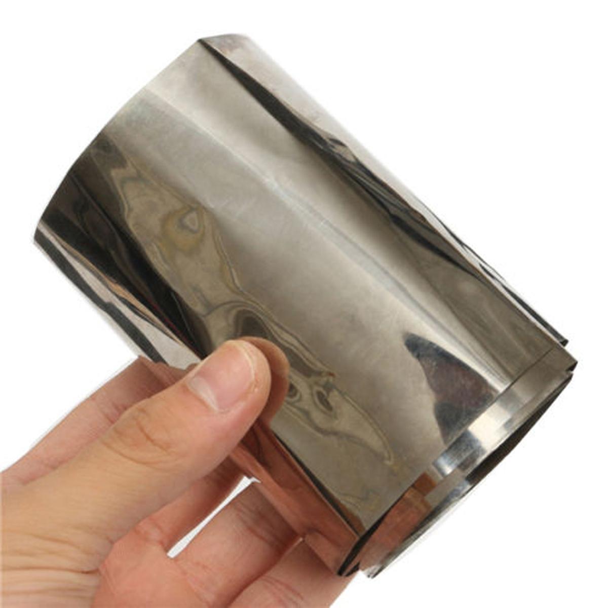 0.5mm ±10% x 100mm x 1000mm 99.995% Pure Iron Foil Fe Thin Sheet