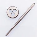HSS M1.4 x 0.3mm Tap & M1.4 x 0.3mm Die Metric Thread Right Hand