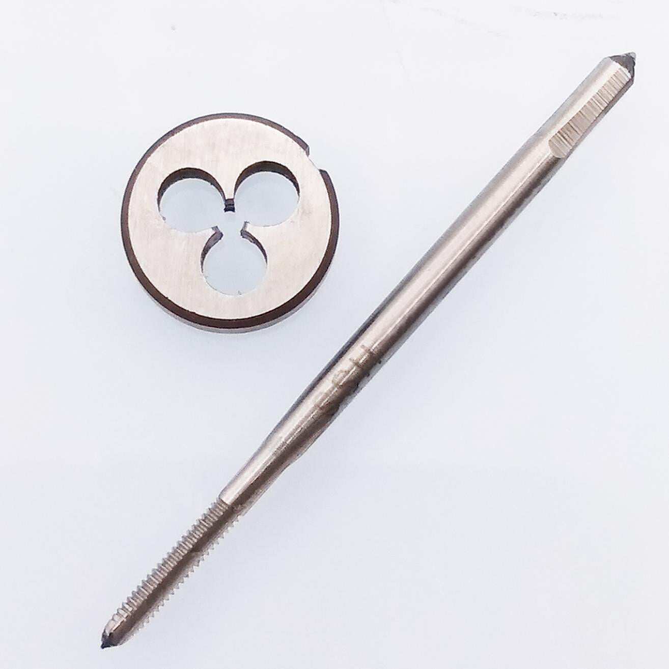 HSS M1.4 x 0.3mm Tap & M1.4 x 0.3mm Die Metric Thread Right Hand