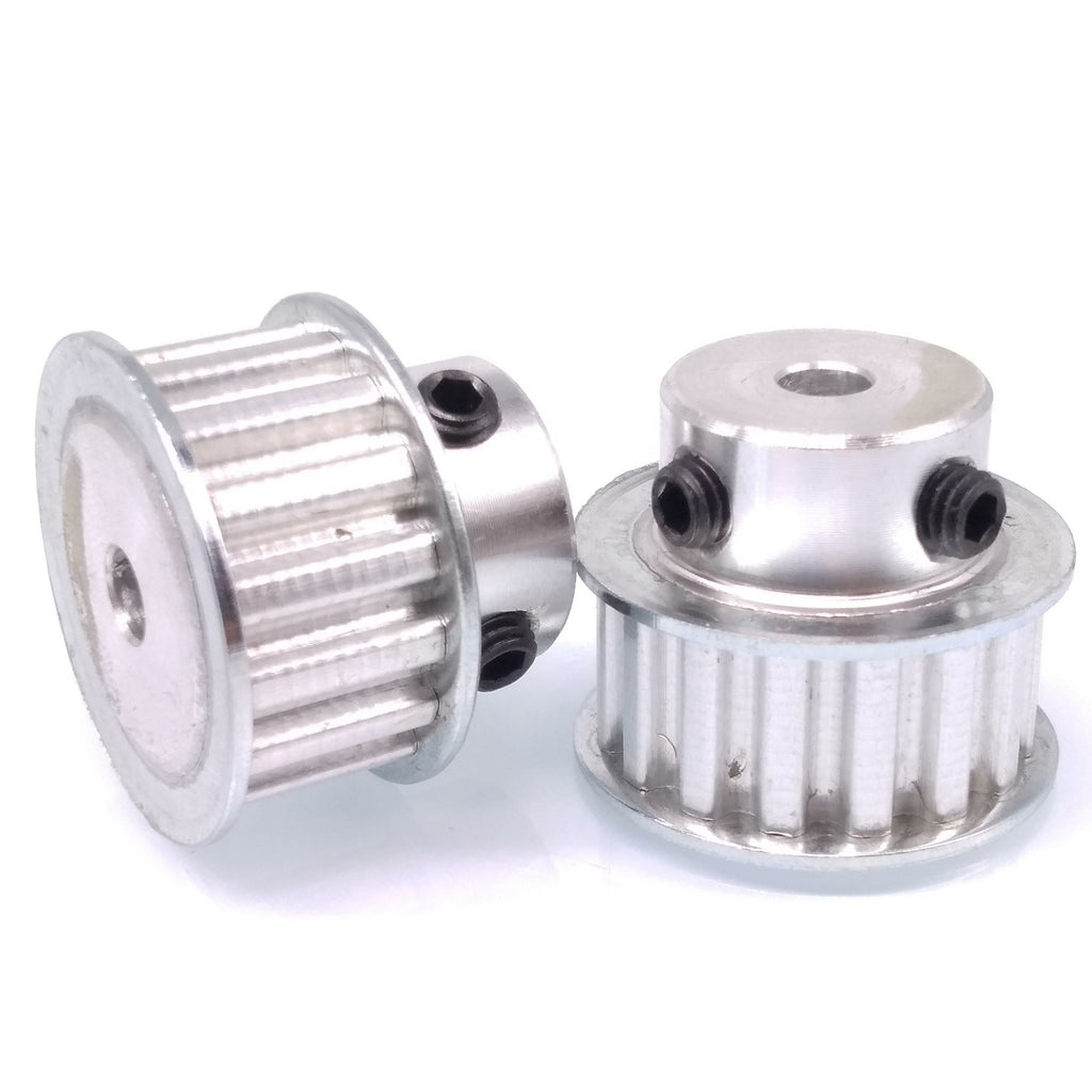 2x XL 16T Timing Belt Pulley Synchronous Wheel 5mm Bore For 10mm Width Belt