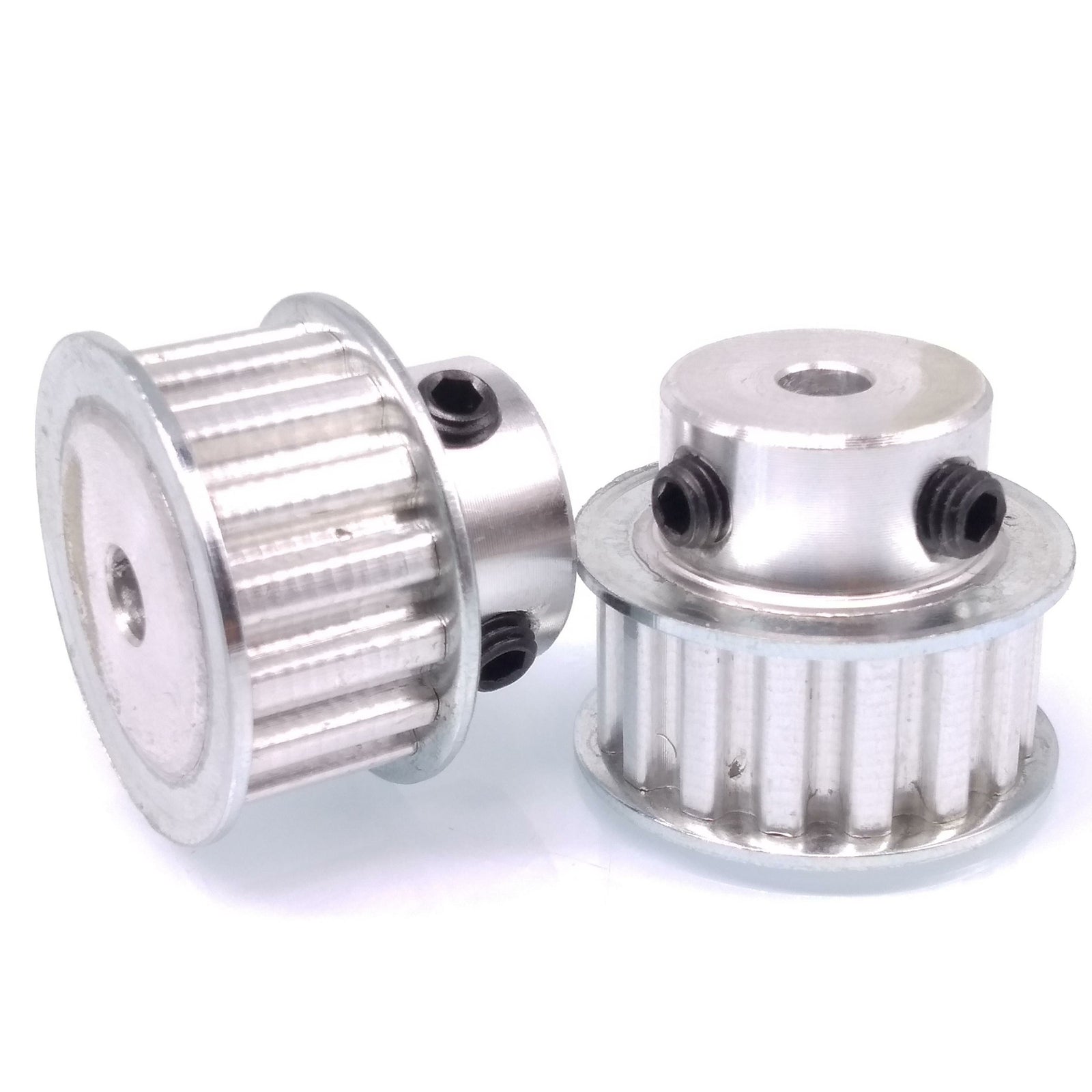 2x XL 16T Timing Belt Pulley Synchronous Wheel 5mm Bore For 10mm Width Belt
