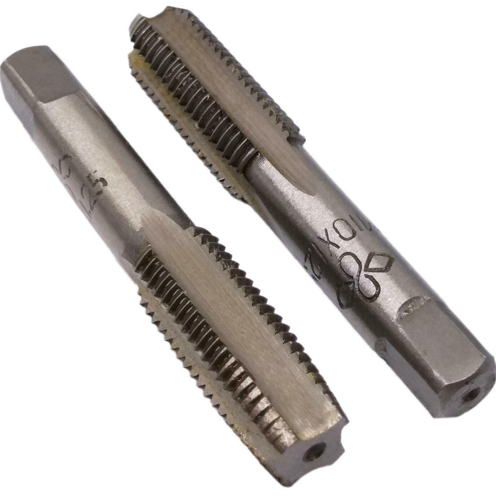 HSS M10 x 1.25mm Taper & Plug Tap & Die Metric Thread Right Hand US Stock