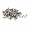60pcs M2x8mm 304 Stainless Steel Pan Head Torx Socket Cap Machine Screw