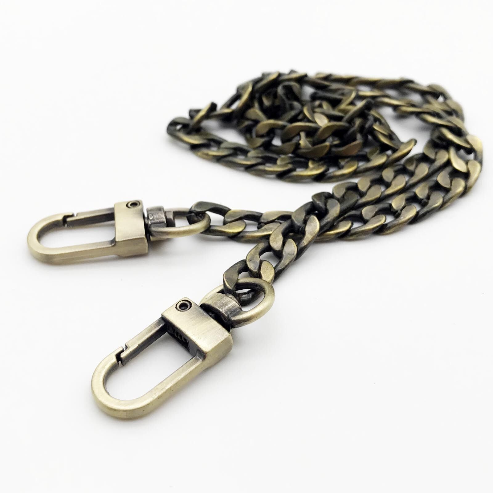 Metal Leather Bag Handbag Purse Chain Strap Handle Shoulder Replacement 60cm