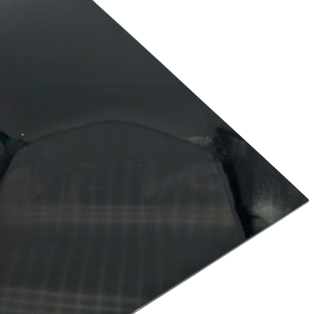 1pc Black Acrylic Sheets Transparent PMMA Panels 200mm * 300mm * 1.7mm ±10%
