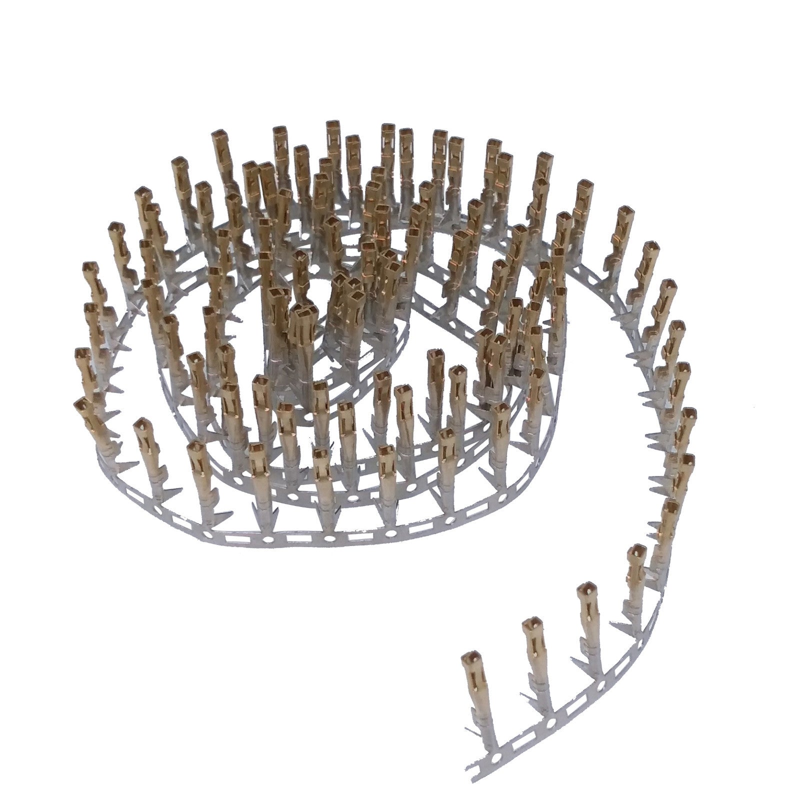 100pcs Female Pin Dupont Connector Gold Plated 2.54mm Pitch