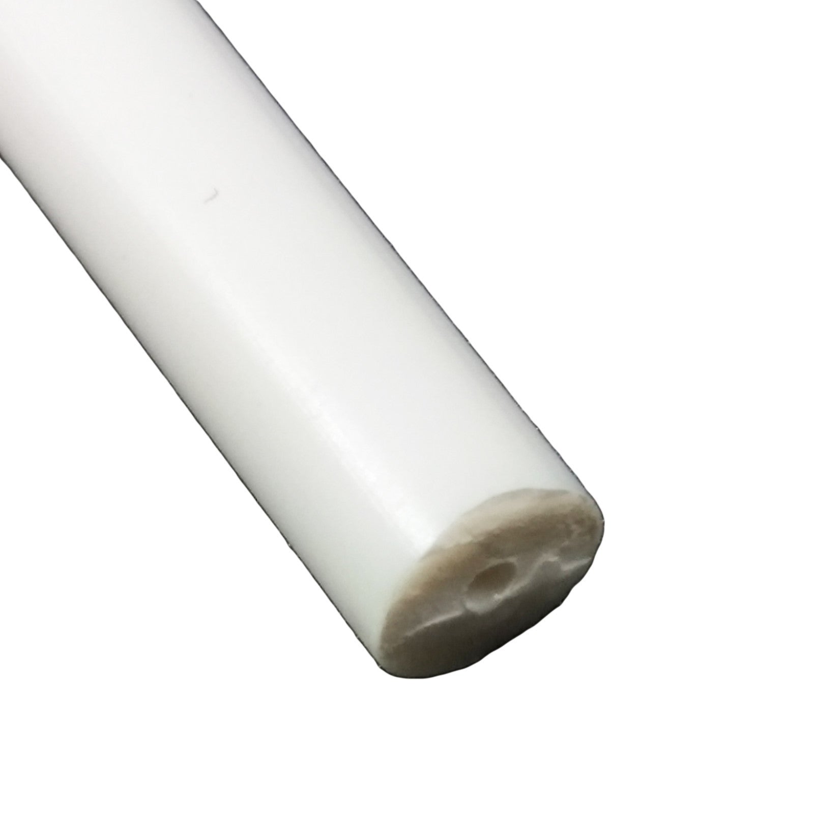 US Stock 10x ABS Styrene Plastic Round Bar Rod Dia 6mm ±10% 9.8" 250mm White