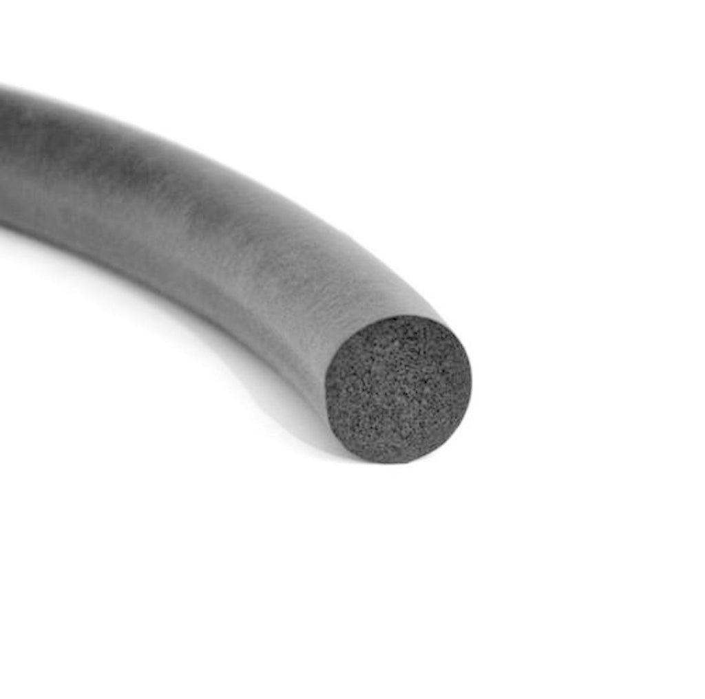 US Stock 4mm Diameter 33 Feet Long EPDM Sponge Rubber Round Seal Strip