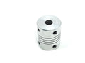 US Stock 6 x 8mm Flexible Shaft Coupling Rigid CNC Stepper Motor Coupler D20 L25