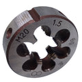 US Stock HSS 20mm x 1.5 Metric Die Left Hand Thread M20 x 1.5mm Pitch