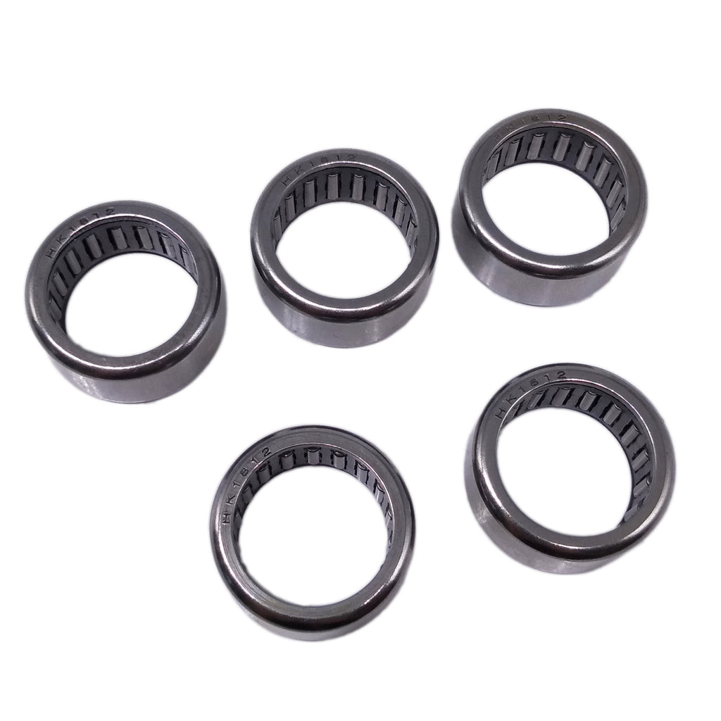 US Stock 5pcs HK1812 18 x 24 x 12mm Double Way Needle Roller Bearing