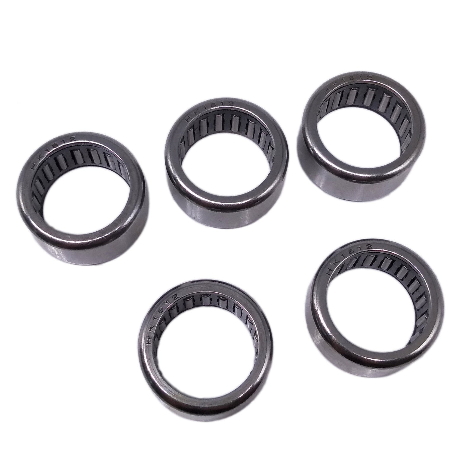US Stock 5pcs HK1812 18 x 24 x 12mm Double Way Needle Roller Bearing