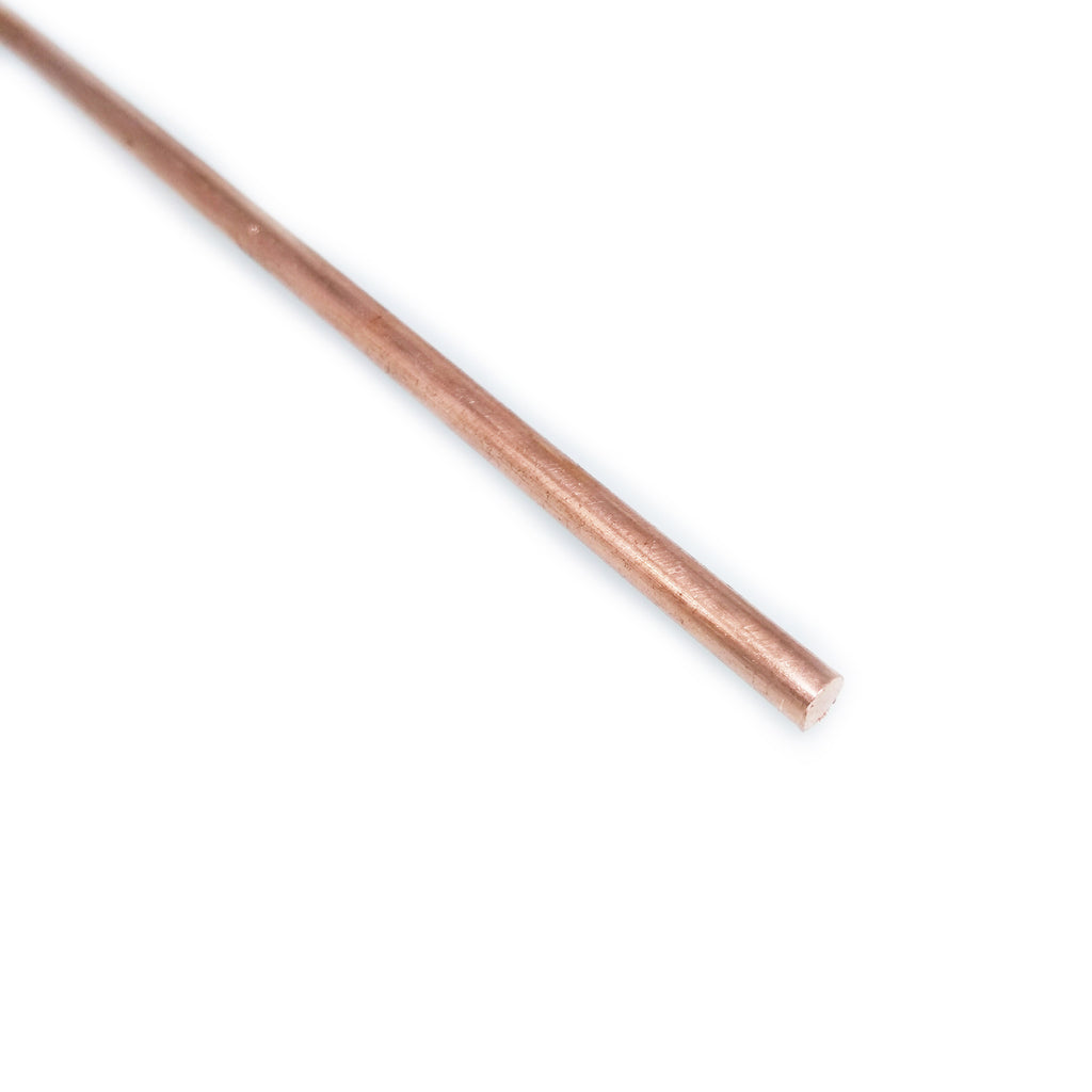 US Stock 4pcs 5mm ±10% Dia. 9.85" 99.9% Pure Copper T2 Cu Metal Rods Cylinder
