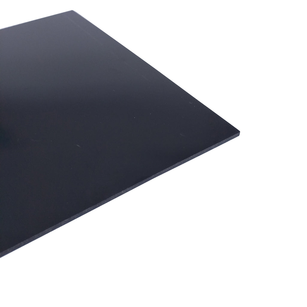 US Stock 1pc 3mm ±10% x 7.87" x 9.84" Black ABS Styrene Plastic Flat Sheet Plate