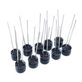 US Stock 50pcs Electrolytic Capacitors 220uF 220mfd 10V +105℃ Radial 6 x 6mm