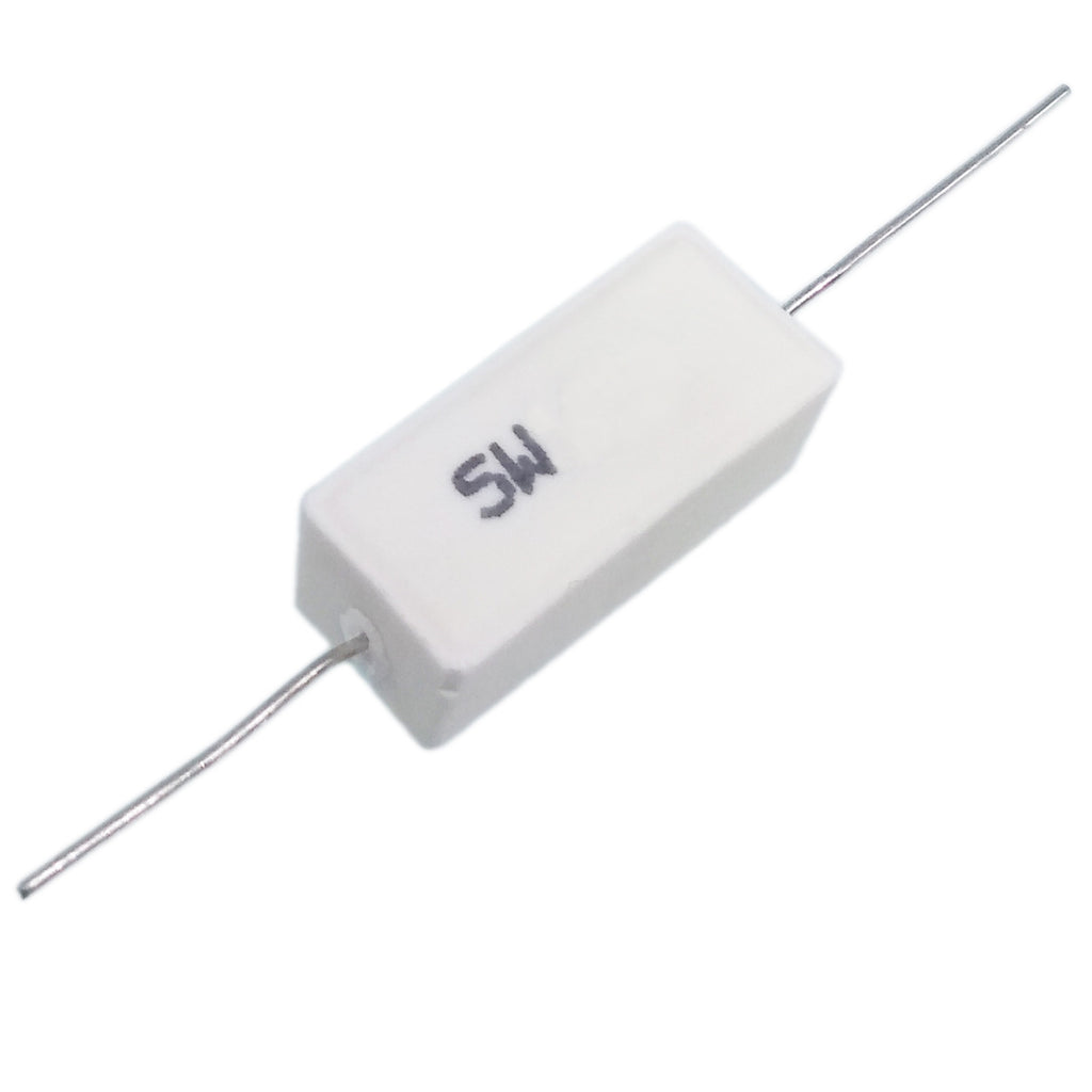 AU Stock 10pcs 1.8K ohm 1.8KΩJ 5 watt Axial Ceramic Cement Power Resistor 5W