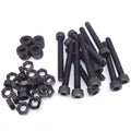 50x M5 x 35mm Socket Head Cap Screws Alloy Steel Allen Socket Drive Nuts Washers