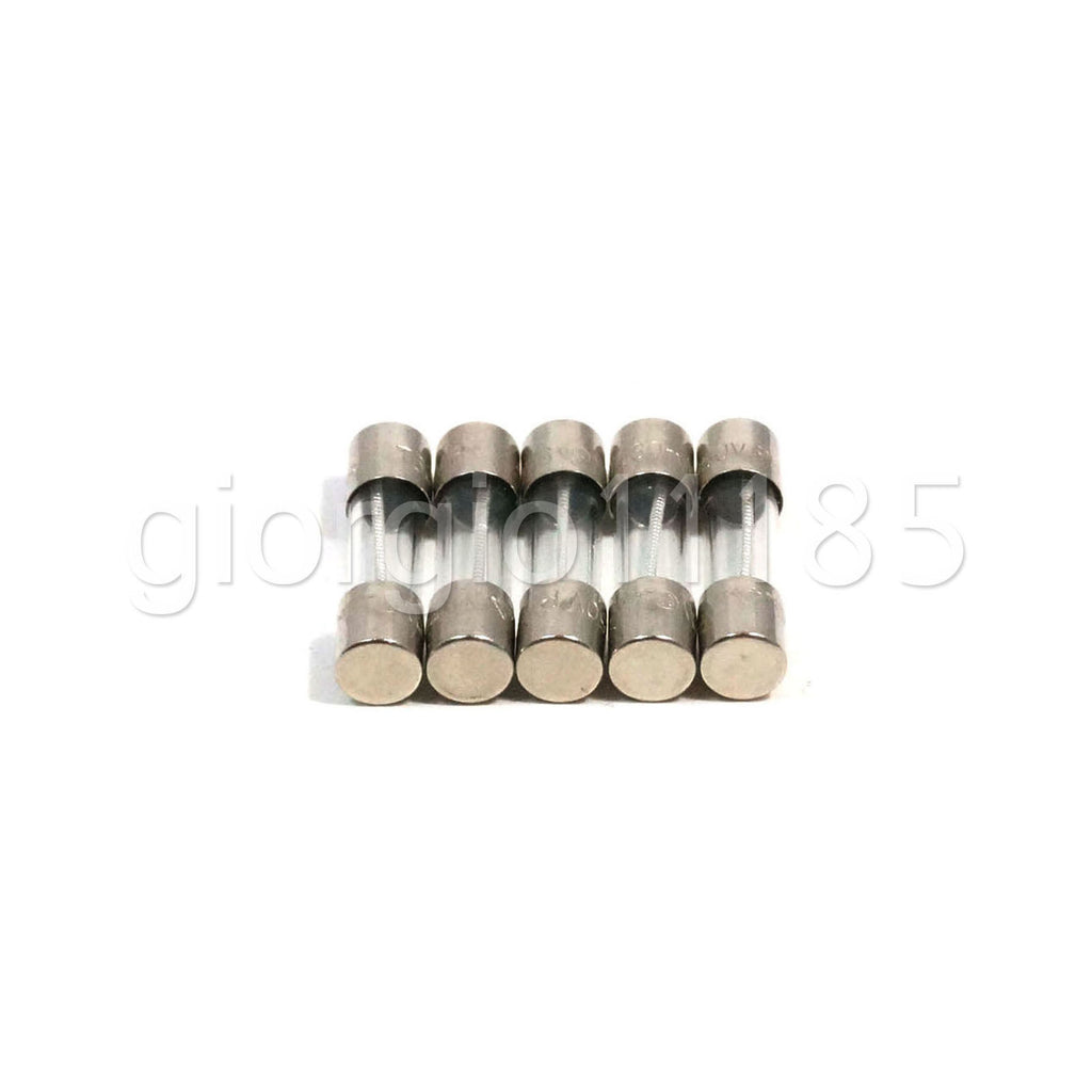 US Stock 10pcs T630mAL250VP 630ma 250V Slow Blow Glass Fuses 5 x 20mm