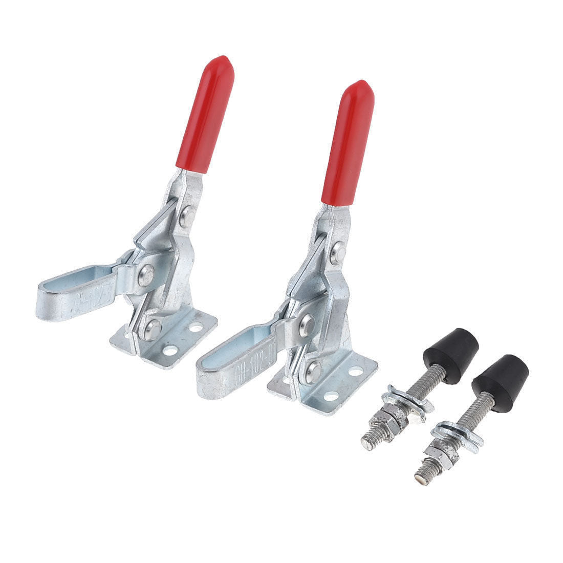 US Stock 2pcs 102B 397Lbs Holding Capacity U Shape Bar Vertical Toggle Clamp
