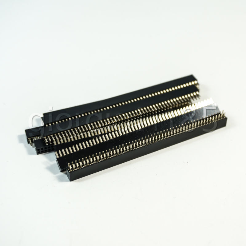 US Stock 10pcs 50-Pin 50P 1.27mm Female Double Row Pin Header Strip