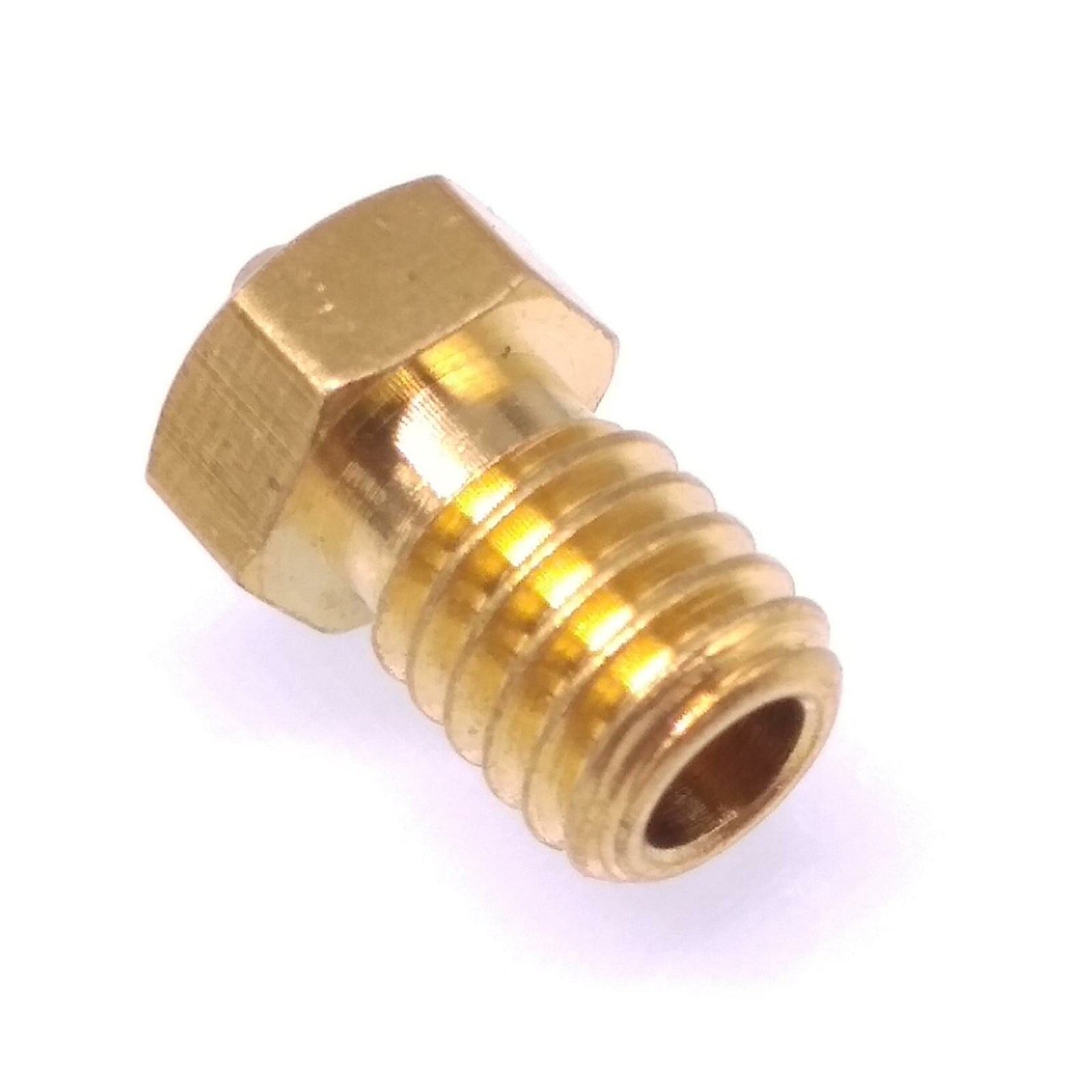 US Stock 10pcs 3D Printer Extruder Brass Nozzle 0.5mm M6 Thread 3mm For E3D