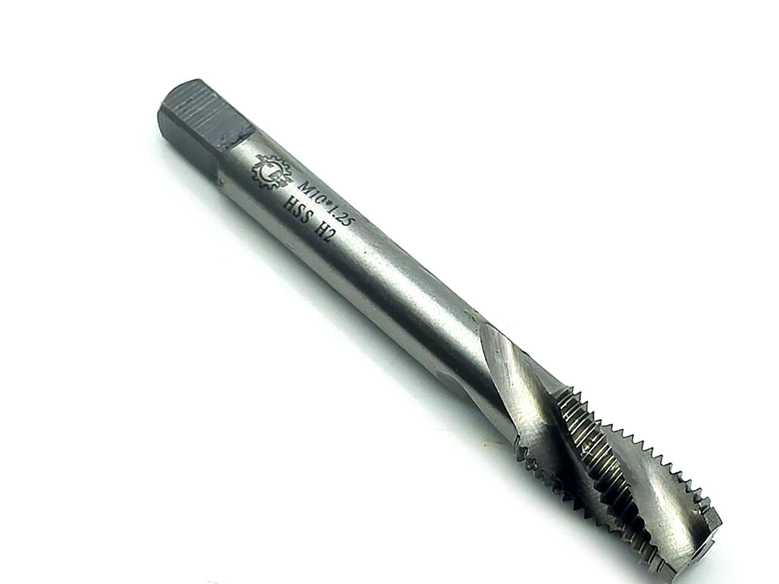 US Stock HSS 10mm x 1.25 Metric Spiral Tap Right Hand Thread M10 x 1.25mm Pitch