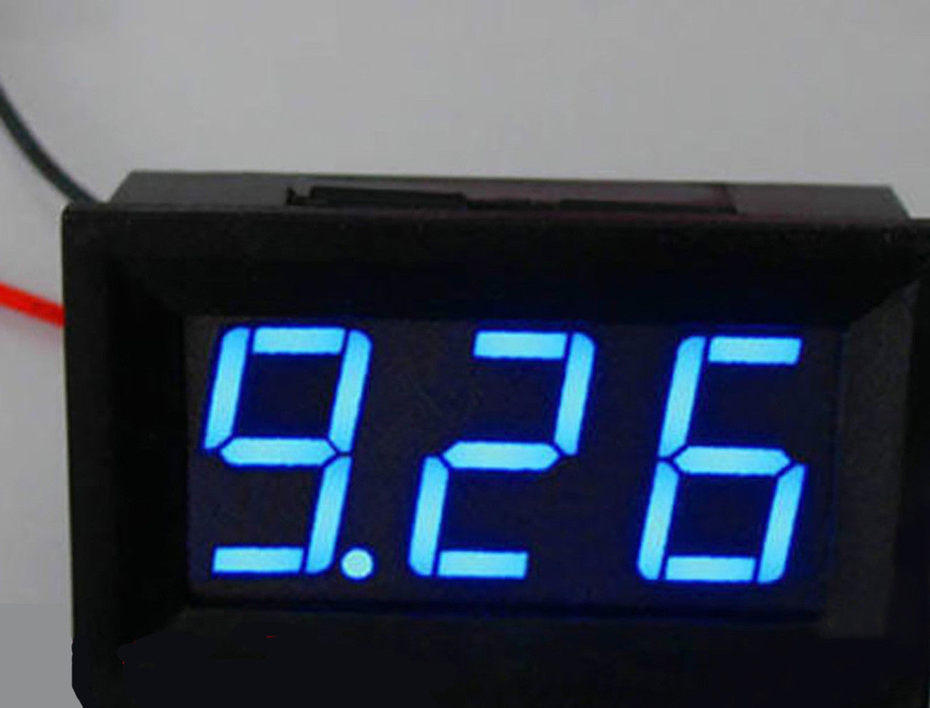 US Stock Mini Blue LED Digital Panel AMP Meter Gauge 50A DC & Shunt