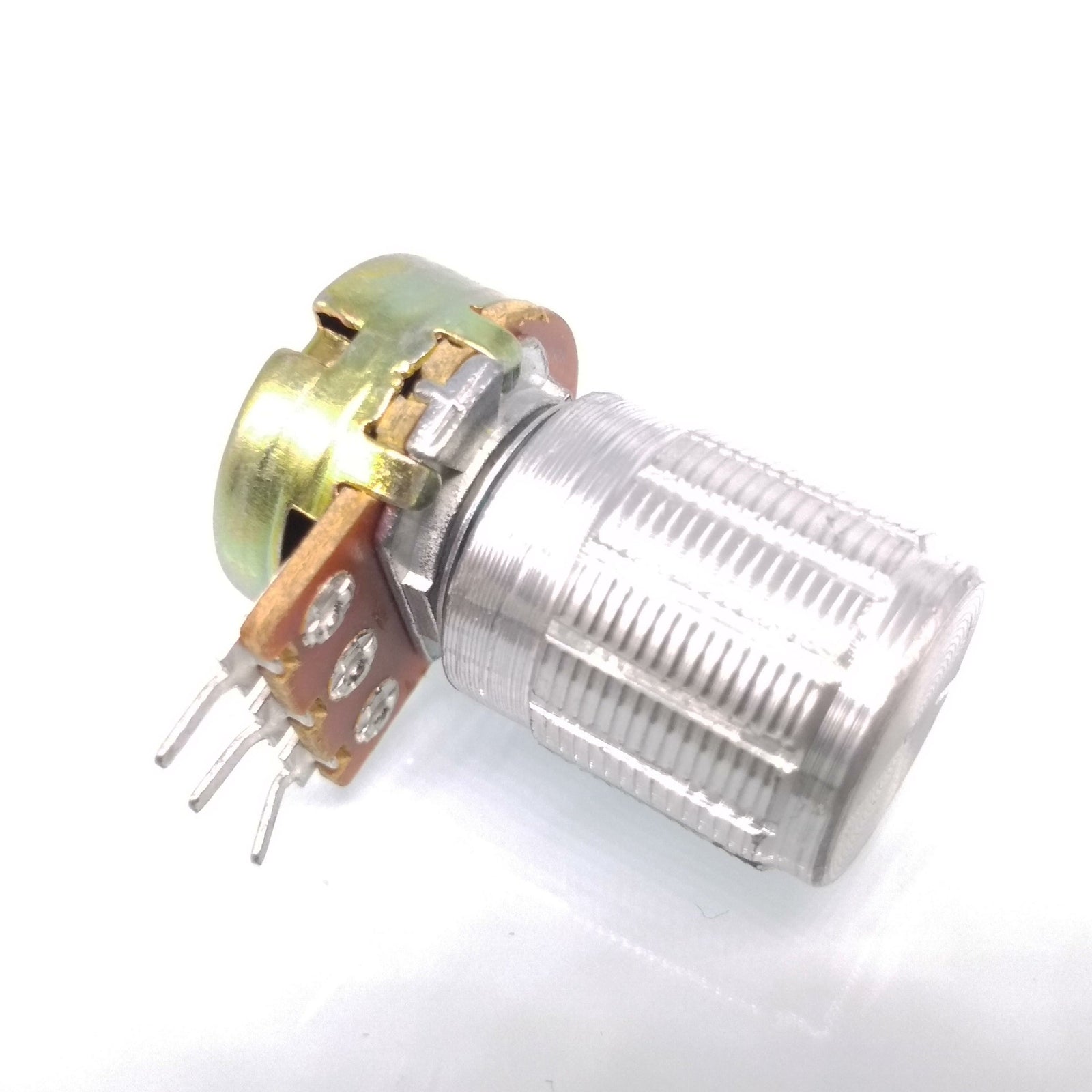 US Stock 10 Units 1M B1M OHM Linear Taper Rotary Potentiometer POT Silver Knob