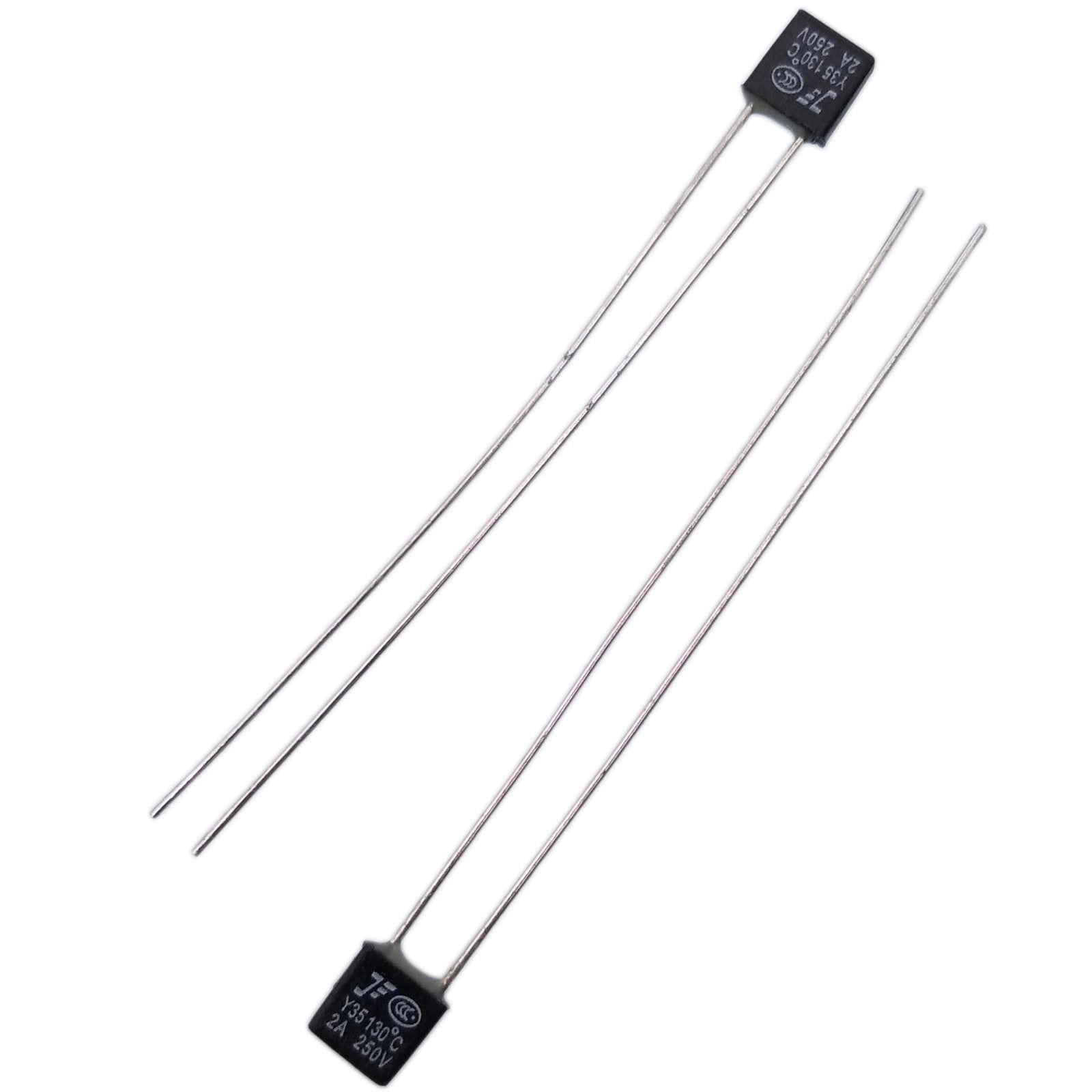 AU Stock 10 pcs RH 130℃ Thermal Fuse 2A 250V