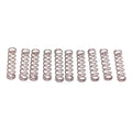 10x 0.6mm Wire Dia Stainless Steel Compression Spring Pressure OD 4mm Length 15