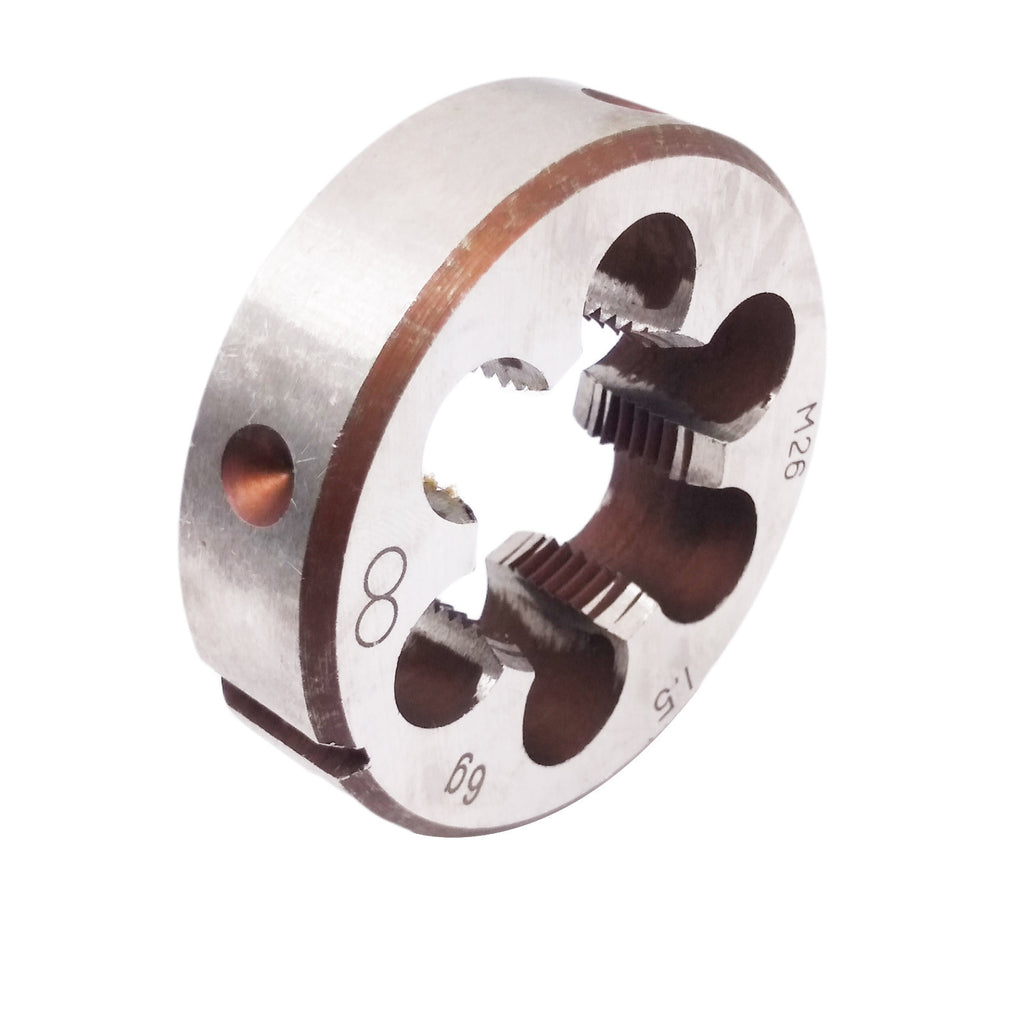 HSS 26mm x 1.5 Metric Die Right Hand Thread M26 x 1.5mm Pitch