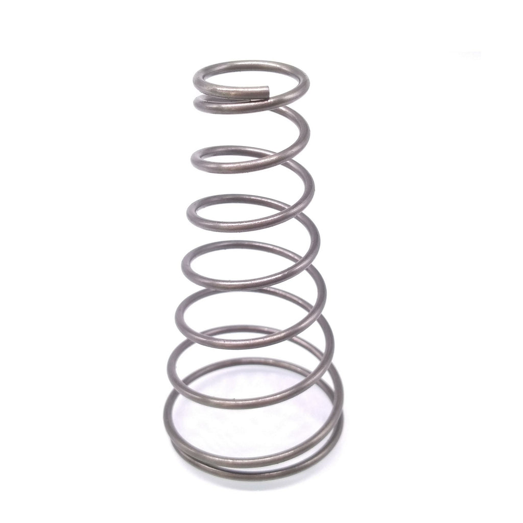 4pcs Wire dia 2mm Steel Coil Conical Helical Compression Spring Length 76mm