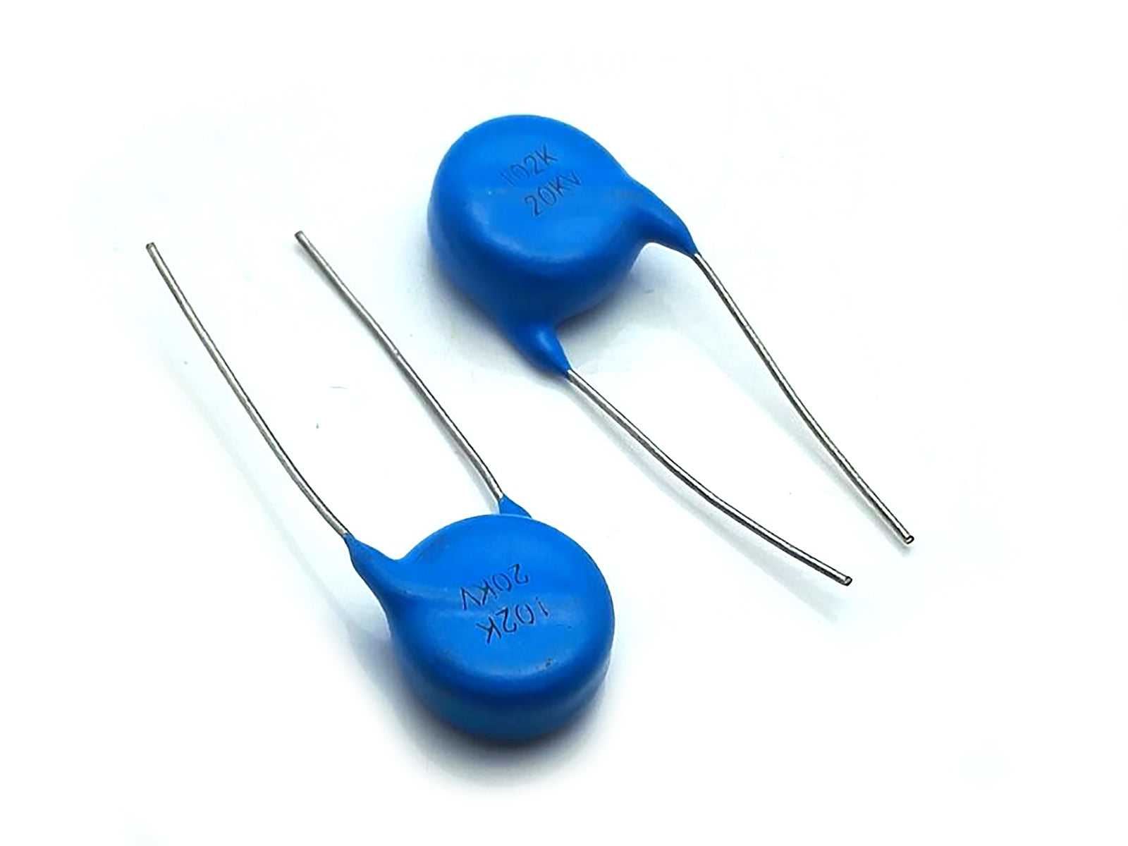 AU Stock 5pcs Ceramic Disc Capacitors 1000pf 1nf 0.001uf 102 20000V 20KV