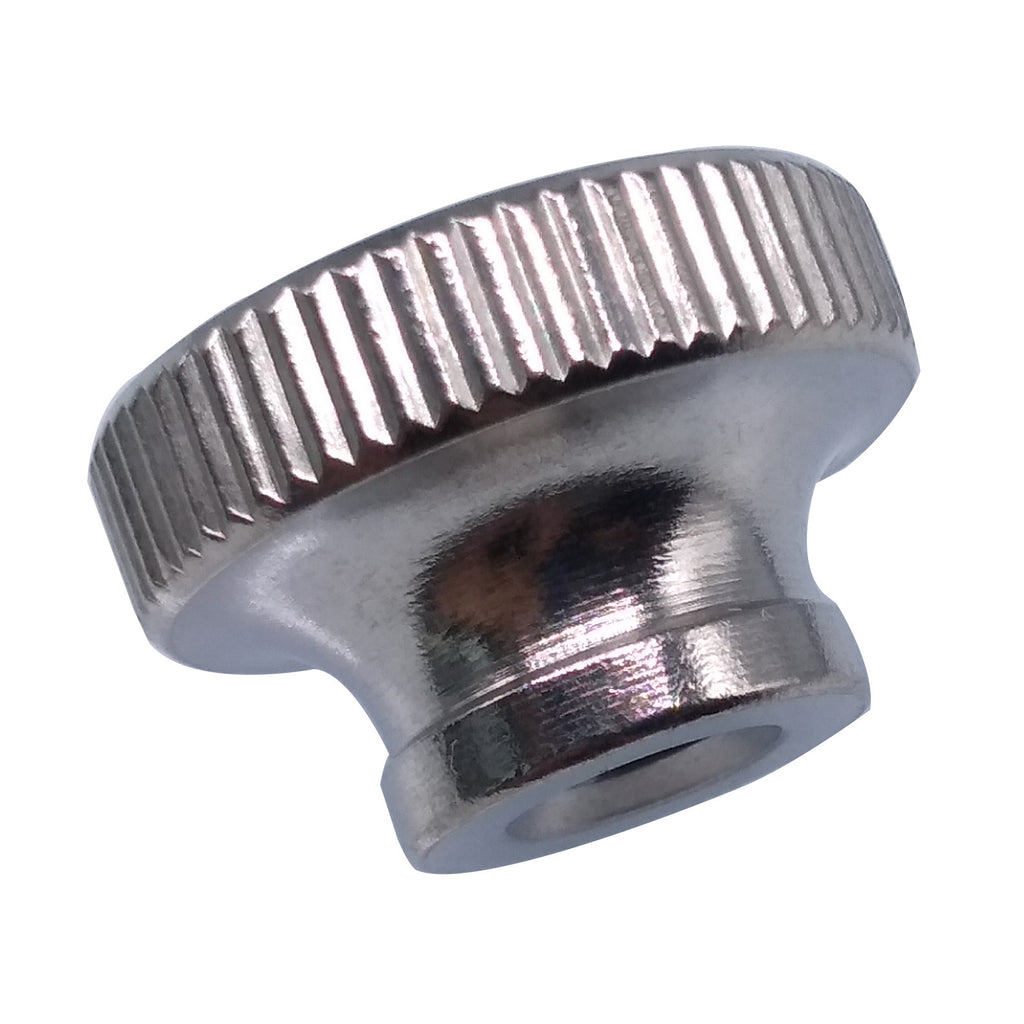 US Stock 5pcs M6 x 1mm Stainless Steel Knurled Thumb Nut Right Hand Thread
